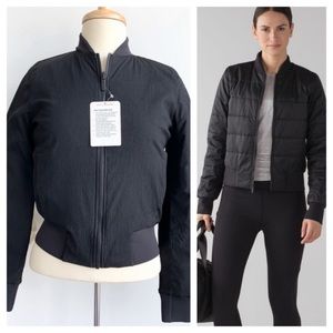 NWT Lululemon NonStop bomber jacket size 4